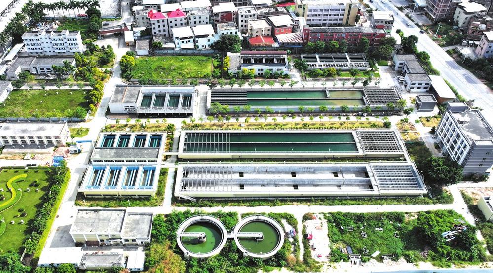 建成后日供水规模可达5万吨  南安中心城区美林水厂扩建工程基本完工