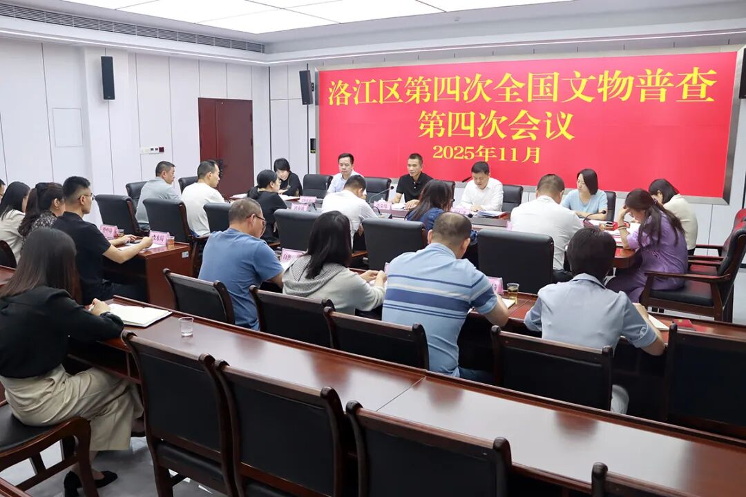 洛江区召开第四次全国文物普查领导小组第四次会议