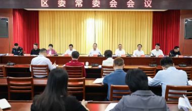 薌城區委常委會召開會議