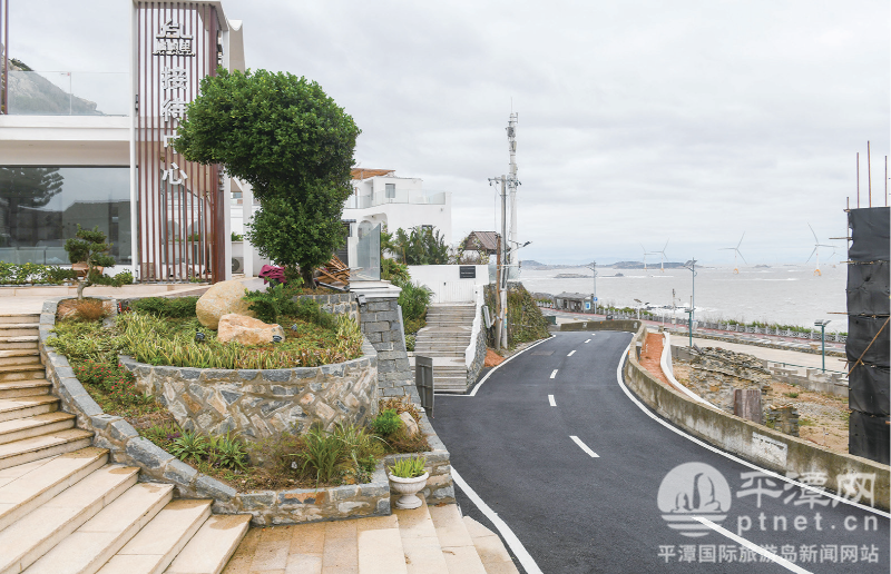 平潭渔屿村北岚岭村道修复项目完工