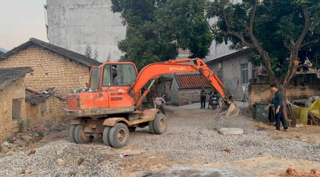 诏安官陂：便民道路提升进行时 铺就乡村幸福民生路