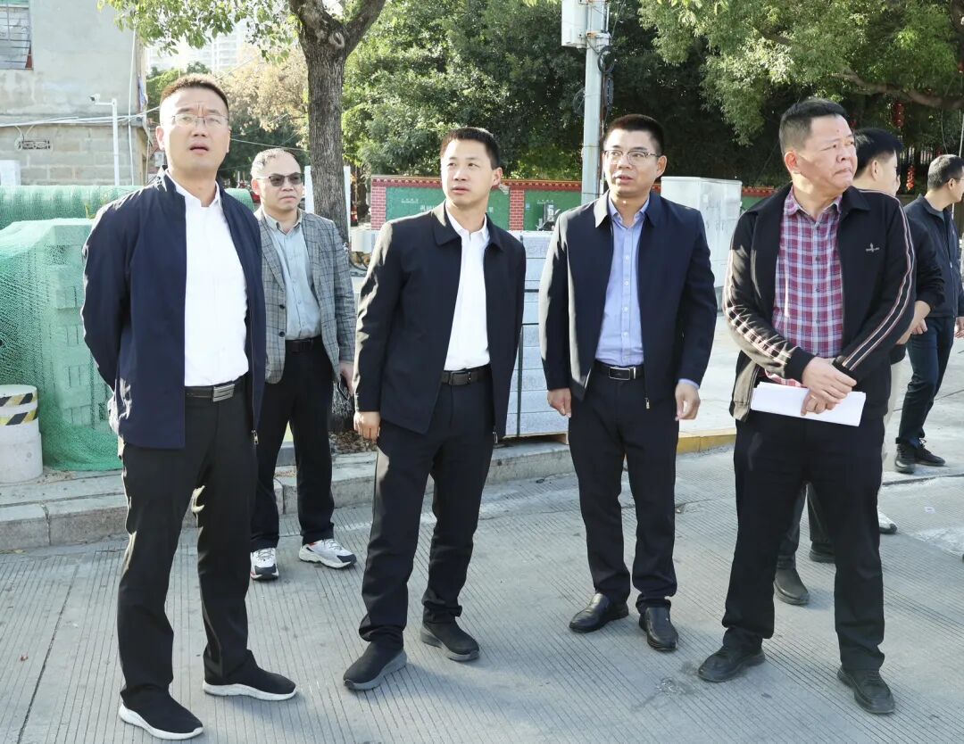 洛江区政府区长郭宁带队调研道路整治提升工作