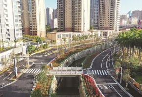 石獅龜湖溪（宋塘路—香江路）道路建成