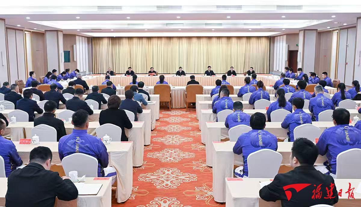 周祖翼赵龙会见我省参加第十五届全运会运动员教练员代表