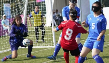 全國(guó)殘?zhí)貖W會(huì)盲人足球比賽開(kāi)賽，福建盲足取得“開(kāi)門(mén)紅”