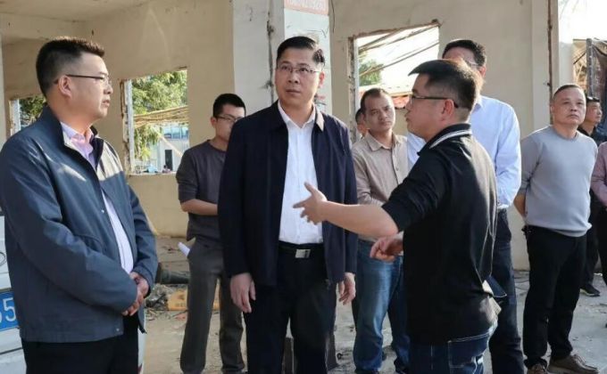 漳州高新区领导督导推进重点项目征迁建设工作
