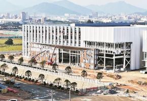 南安國際石材智慧產(chǎn)業(yè)園一期建設(shè)進入收官階段