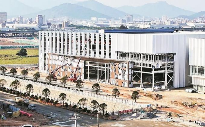 南安國際石材智慧產(chǎn)業(yè)園一期建設(shè)進入收官階段