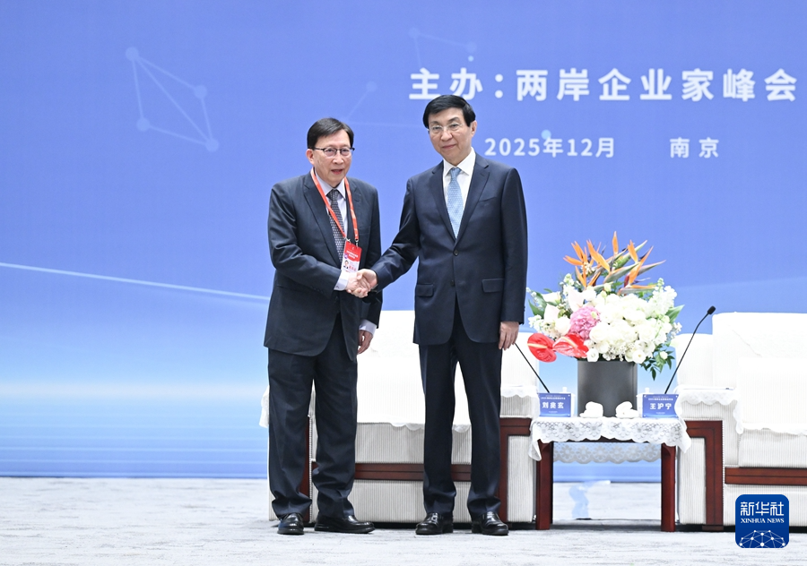 2025两岸企业家峰会年会在南京举行 王沪宁出席开幕式并致辞