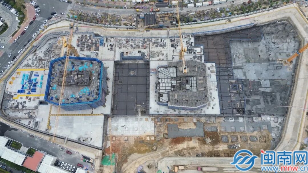 奋战四季度 | 泉州南安创新总部中心项目预计12月底完成地下室施工