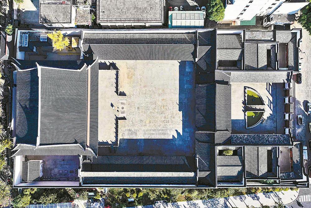 俯瞰福州文庙。 林双伟 摄