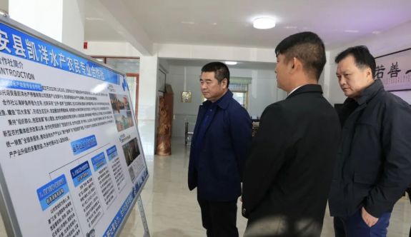 詔安縣委書記帶隊(duì)調(diào)研水產(chǎn)養(yǎng)殖企業(yè)