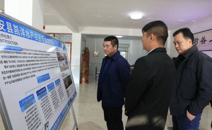 诏安县委书记带队调研水产养殖企业