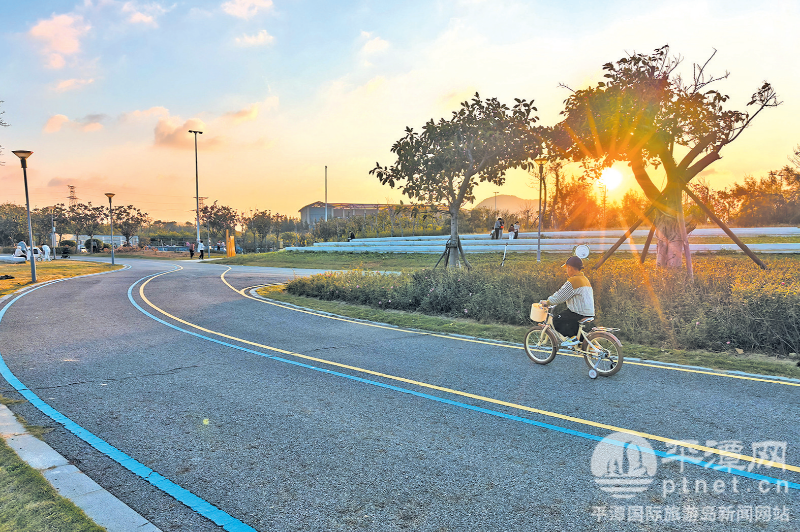 家门口的公园绘就民生幸福图景