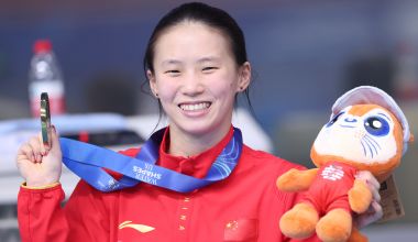 陳芋汐榮膺世界泳聯(lián)年度最佳女子跳水運(yùn)動(dòng)員