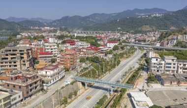 安溪东三环荔园人行天桥将于春节前后投入使用