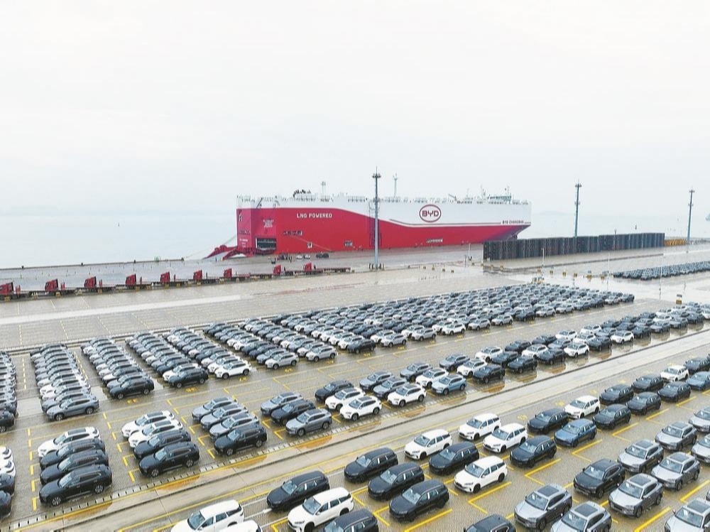 “国车自运”首航泉州港