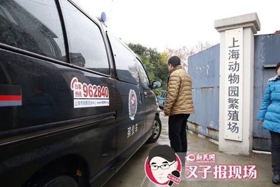 殡葬车到达现场