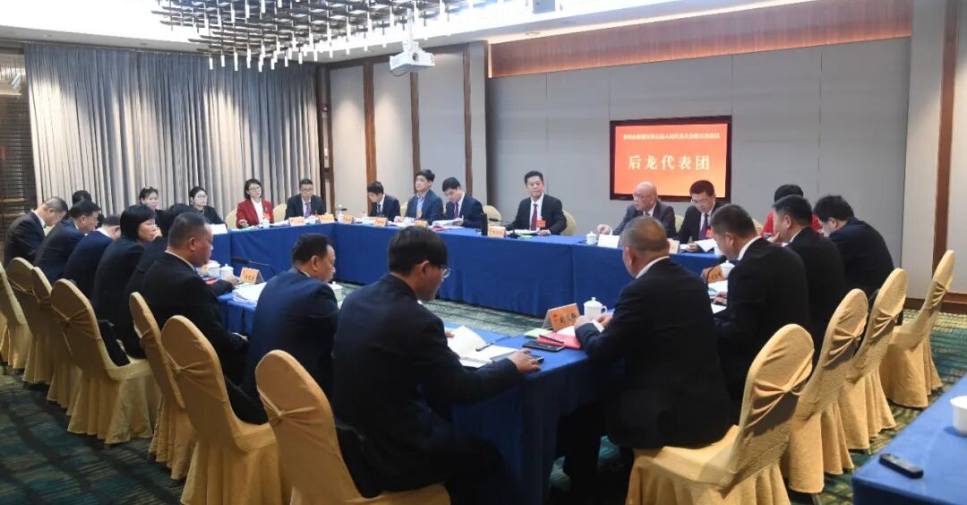 泉港区委主要领导参加人大代表团分组审议