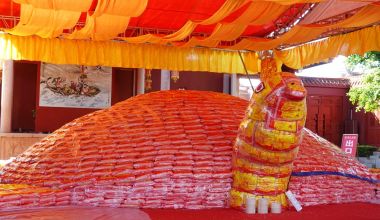 近六万斤重！为历年最大！泉州马年“米龟”即将制成