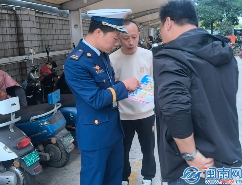 南靖消防联动高新园：节后“查宣并举”筑牢节后安全防线