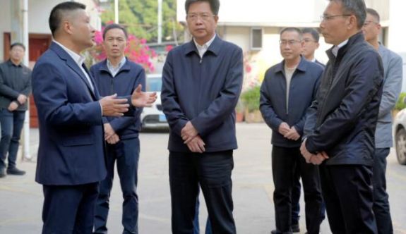 云霄县委县政府主要领导调研医养结合和旧城改造工作