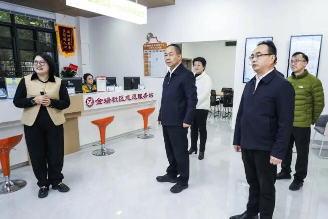 芗城区领导调研指导基层党建工作