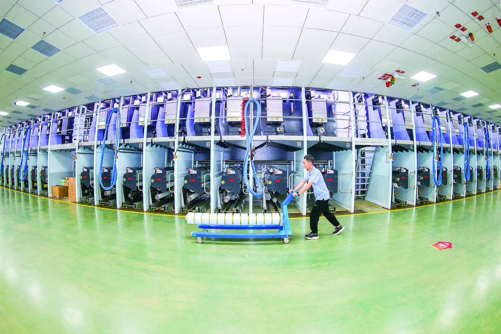 填补福建高性能锦纶丝领域空白  向兴纺丝项目正式投产  