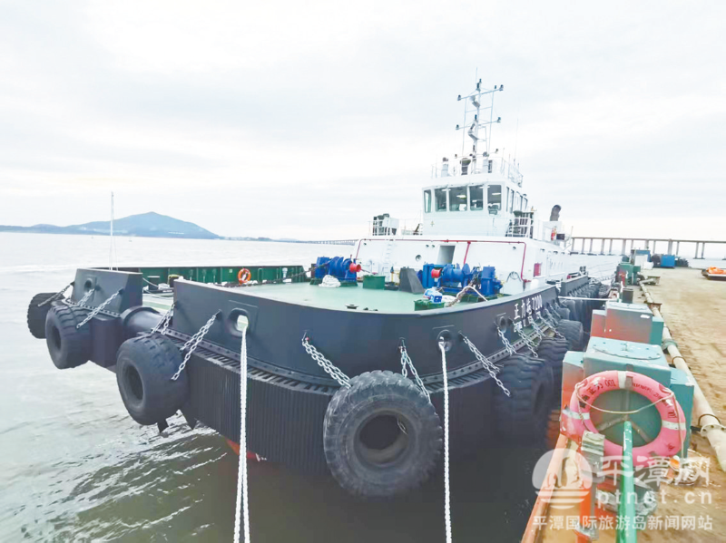 平潭海洋产业添重器 “正力拖7200”全回转拖轮入列