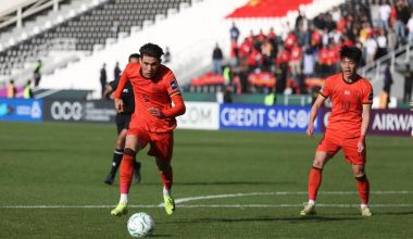 U23男足亚洲杯： 中国队1:0战胜澳大利亚队