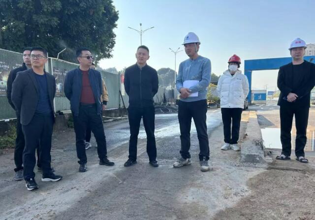 漳州高新区领导调研市政、道路建设改造领域安全生产工作