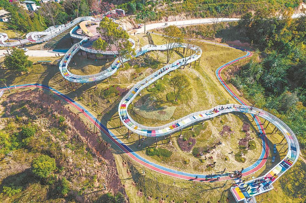 永春县万安公园主体工程全面完工