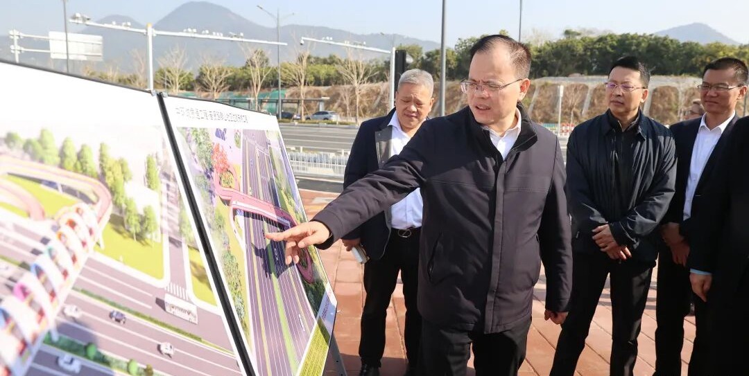 蔡战胜前往北峰—丰州片区调研