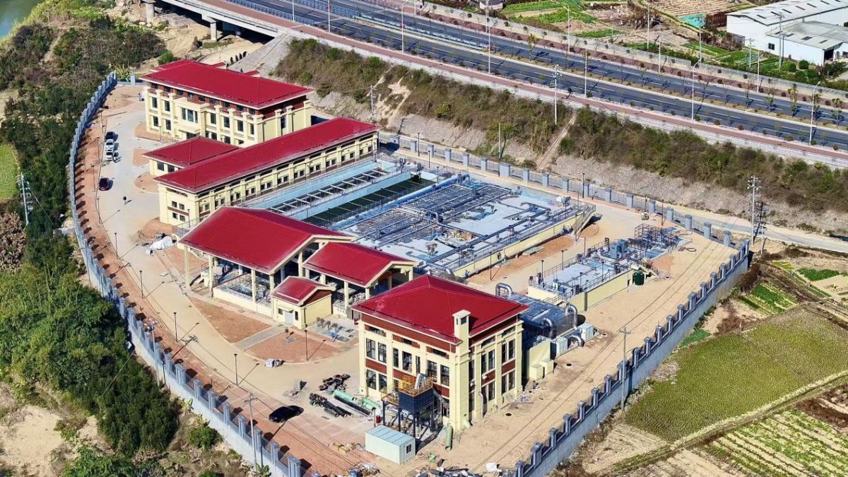 ​预计6月投用 永春达埔镇水质净化中心及配套管网工程全面收尾