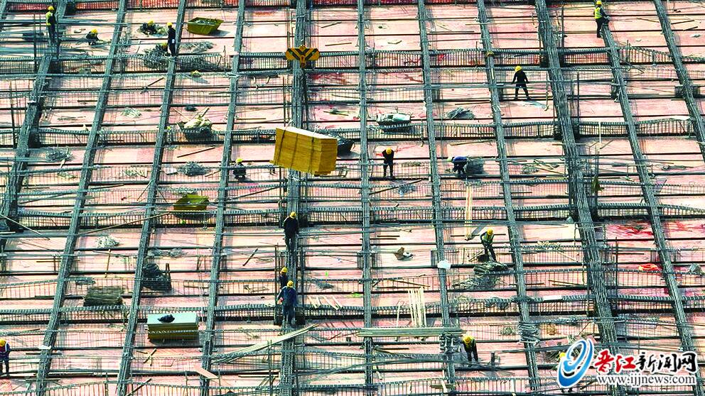 500多名工人奋战一线  长立智慧物流产业园建设加速推进