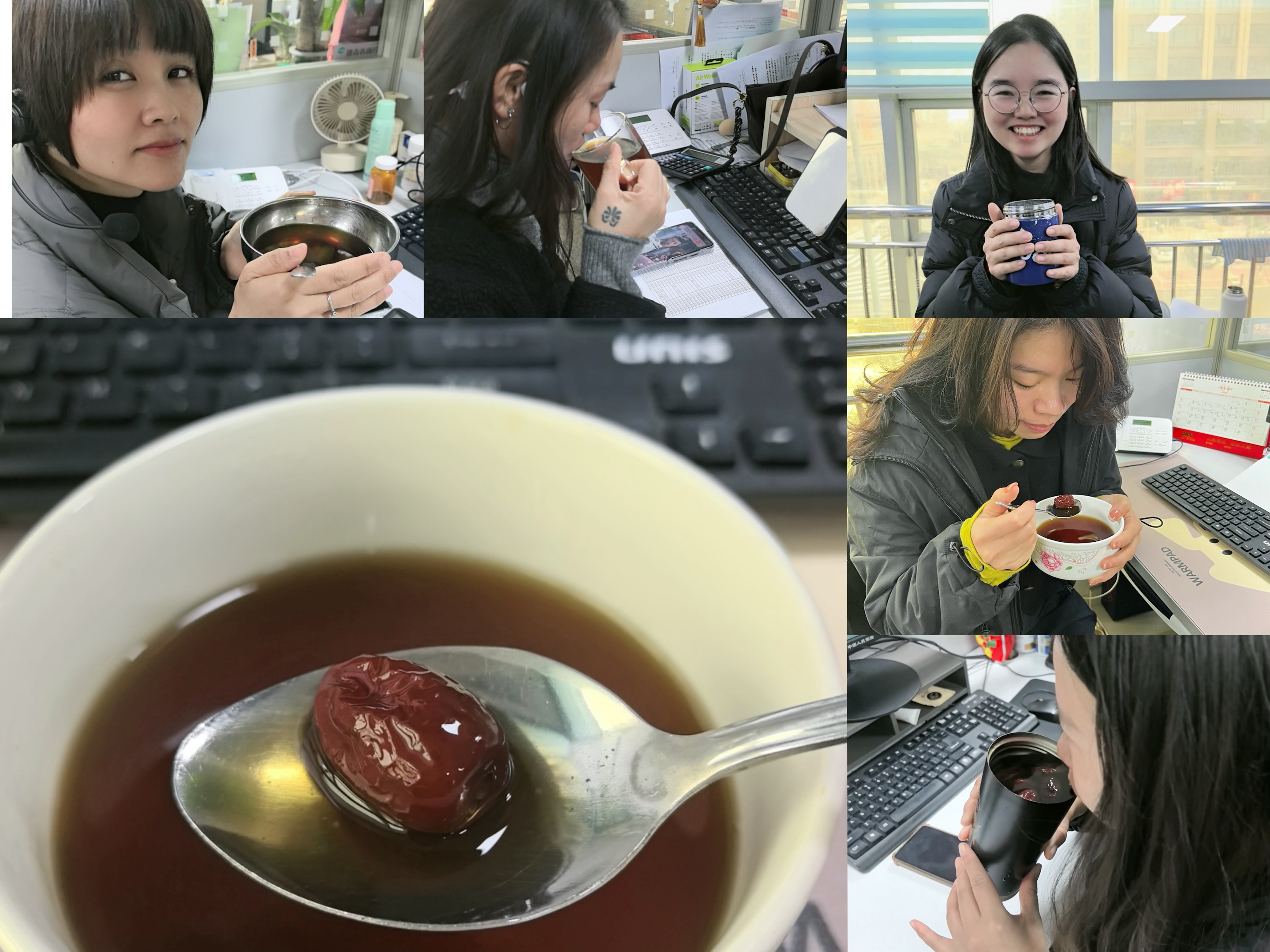 人保财险惠安支公司：暖心姜茶驱寒意 温情关怀暖人心