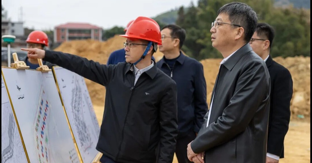 刘永强带队调研泉州白濑水利枢纽移民安置工程建设情况