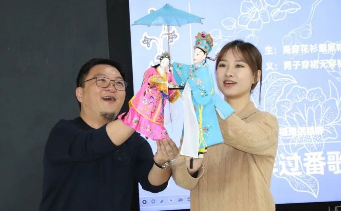 惊艳！马来西亚布袋戏走进漳州台商区校园