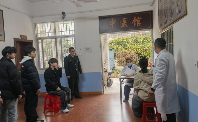 平和大溪：有序推进2026年春季征兵初检初核工作