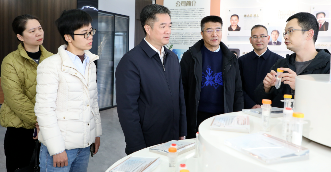 鲤城区主要领导带队调研南环路业态分布情况