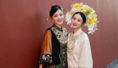 葉一茜曬與女兒森碟簪花合照：不必追光 你自成花