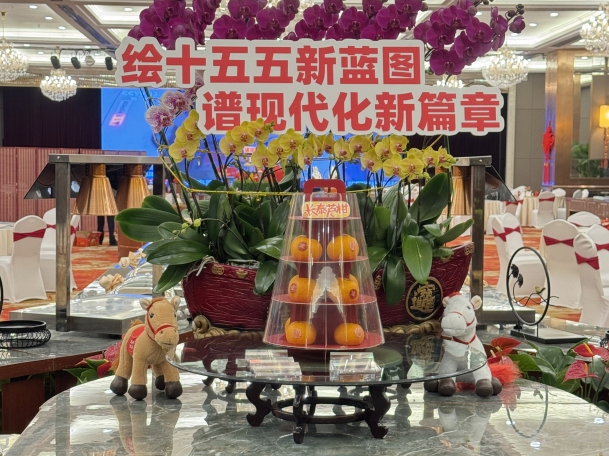 长泰芦柑与状元蜜桔亮相福建省两会