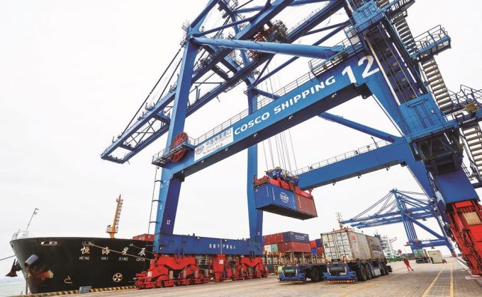 多式联运水水中转模式全国首批试点在泉州石湖港落地