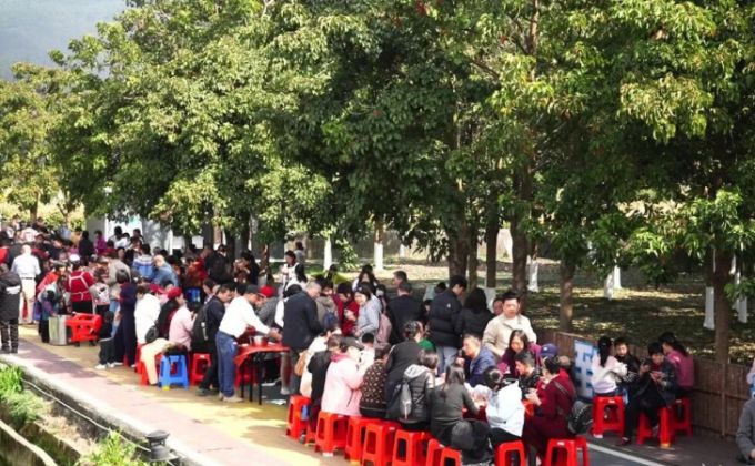 来长泰过大年丨体验坂里韭田长桌宴