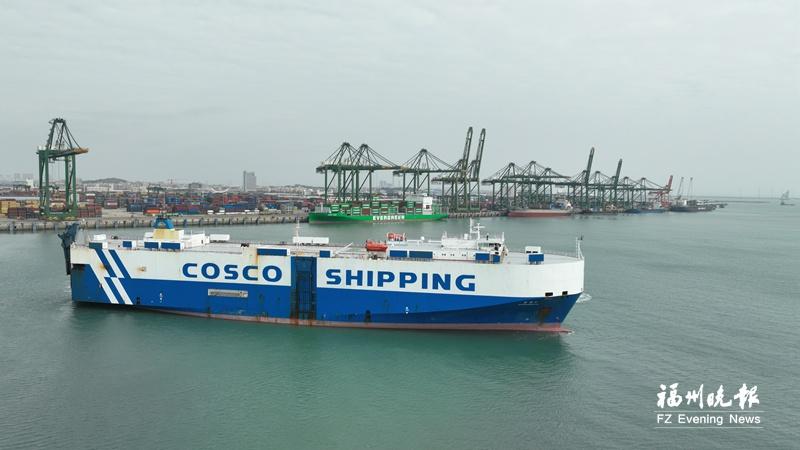 福州港江阴港区整车出口量首月破万辆创新高