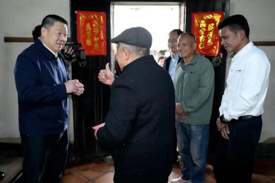南靖县领导开展春节走访慰问活动