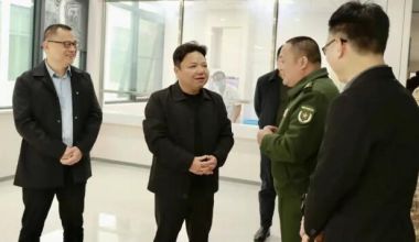 长泰区区长吴子毅带队检查征兵体检工作