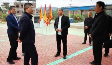 漳浦县委书记督导赤岭乡人居环境整治“拆旧拓新”工作