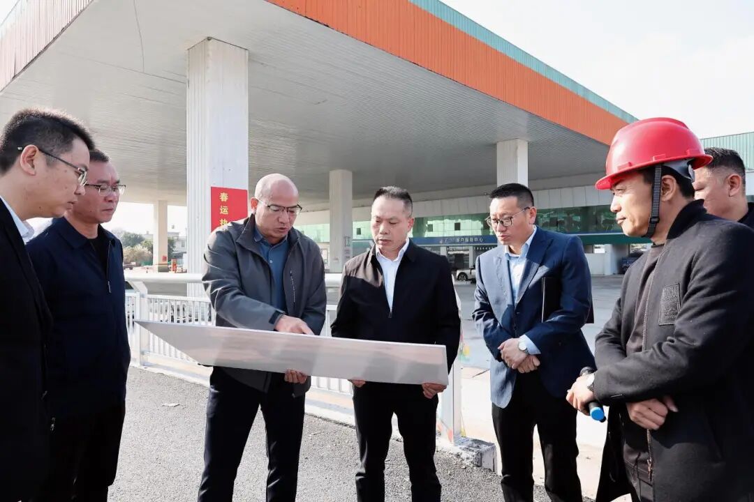 聚焦道路提升 护航春运平安 | 漳州高新区领导调研324国道改造情况暨春运交通安全工作