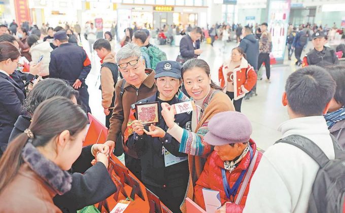 新春走基层 | 春运启幕 马上有“福”